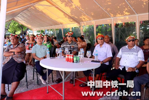 中铁一局承建的基里巴斯布塔桥改造工程建成...